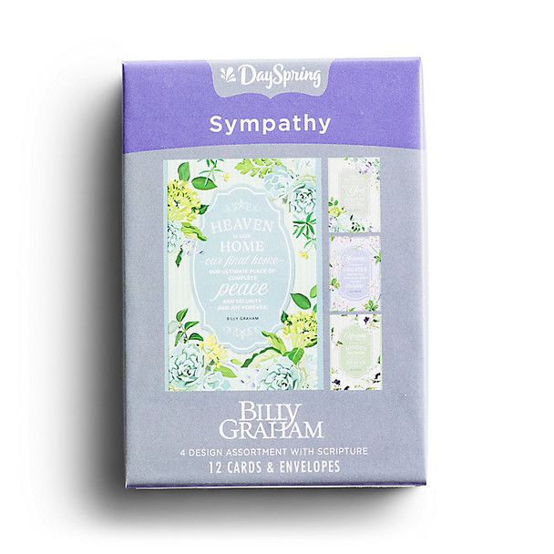 BOXED CARDS- SYMPATHY- BILLY GRAHAM