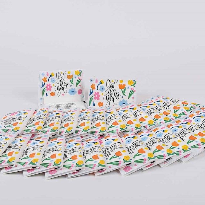 TISSUE BULK PACK- GOD BLESS YOU, NUMBERS 6:24-26, PACK OF 30