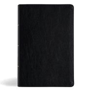 B-CSB- EVERYDAY STUDY BIBLE, BONDED LEATHER, BLACK