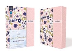 B-NIV- JOURNAL THE WORD BIBLE FOR GIRLS, HARDCOVER, PINK, MAGNETIC CLOSURE