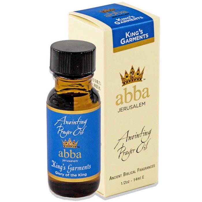 ANOINTING OIL- KING'S GARMENTS- 1/2 OZ