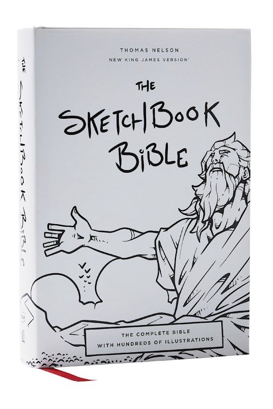 B- NKJV SKETCHBOOK BIBLE- HARDCOVER