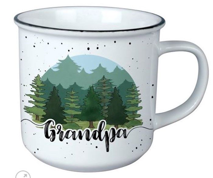 MUG- VINTAGE- GRANDPA TREES