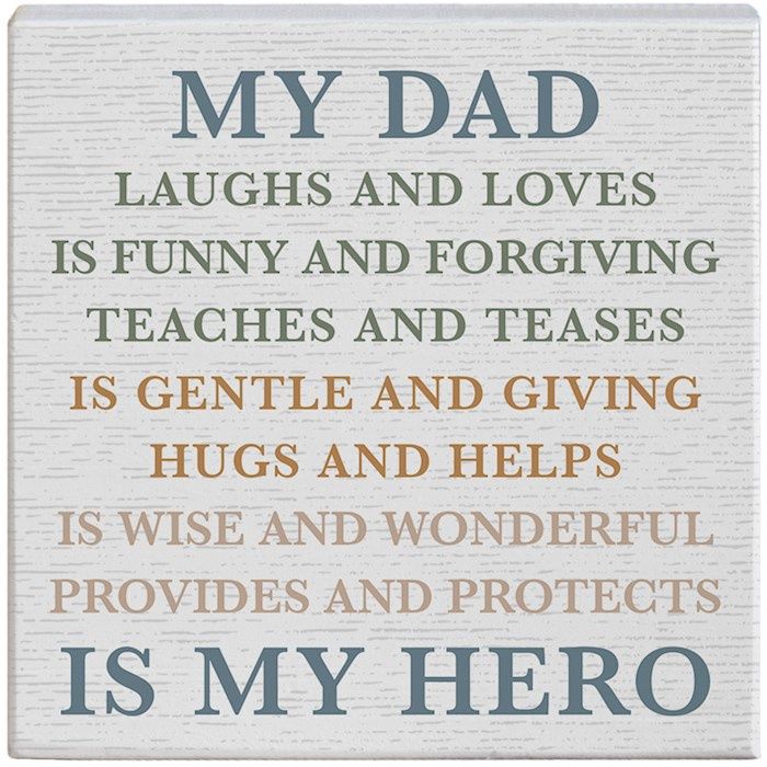 SMALL TALK SQUARE- MY DAD IS MY HERO