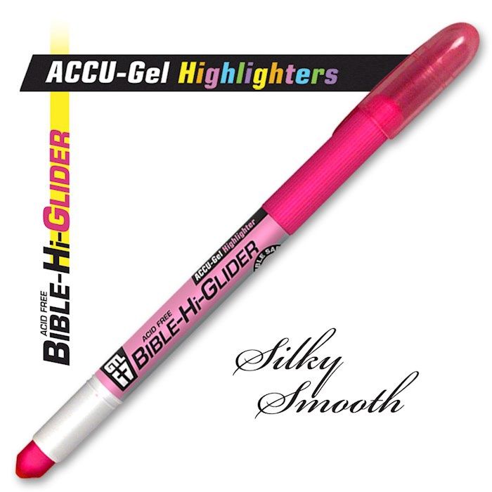 ACCU-GEL PINK BIBLE-HI-GLIDER