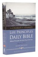B-NKJV- CHARLES STANLEY LIFE PRINICPLES DAILY BIBLE- PAPERBACK