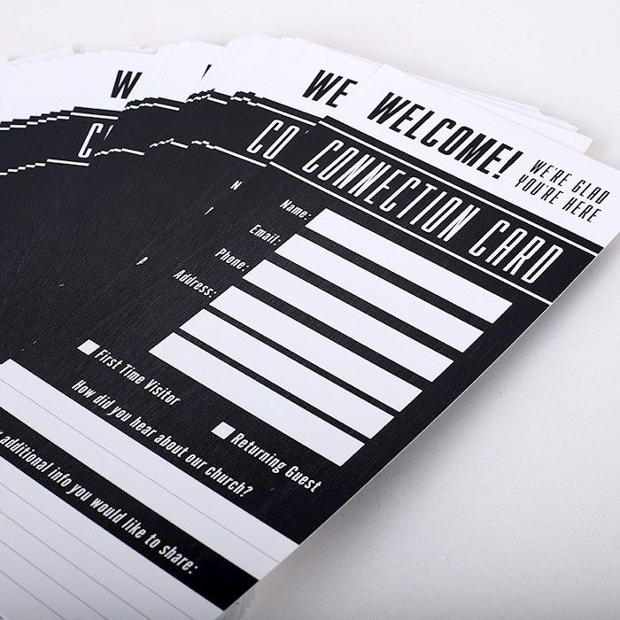 CHS- CHURCH CONNECT CARD, 50/PK