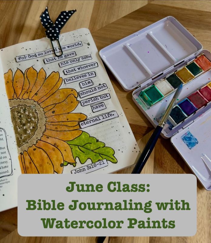 CLASS KIT- WATERCOLOR IN YOUR BIBLE