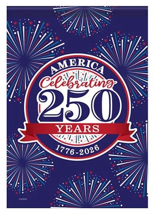 FLAG- GARDEN- AMERICA 250 YEARS- DURA SOFT