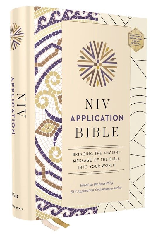 B- NIV- APPLICATION BIBLE, HARDCOVER, COMFORT PRINT