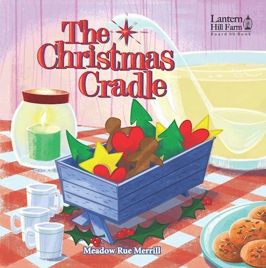 CA- CHRISTMAS CRADLE, BOARD BOOK- SALE!