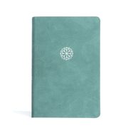 B-CSB- GIANT PRINT, PERSONAL SIZE- EARTHEN TEAL, LEATHERTOUCH