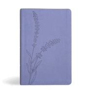 B-KJV- GIANT PRINT PERSONAL SIZE REFERENCE BIBLE, LAVENDER, INDEXED, LEATHERTOUCH