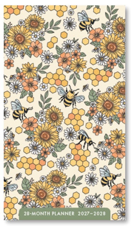 2027- 28-MONTH PLANNER- BEES