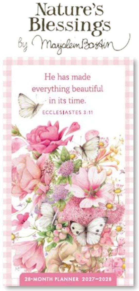 2027- 28-MONTH PLANNER- HE HAS MADE EVERYTHING BEAUTIFUL, MARJOLEIN BASTIN