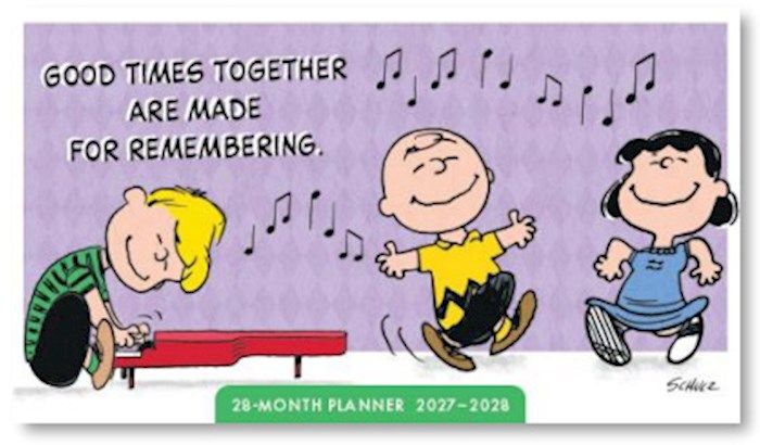 2027- 28-MONTH PLANNER- PEANUTS