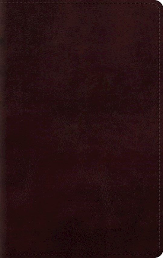 B-ESV- LARGE PRINT PERSONAL SIZE, MAHOGANY