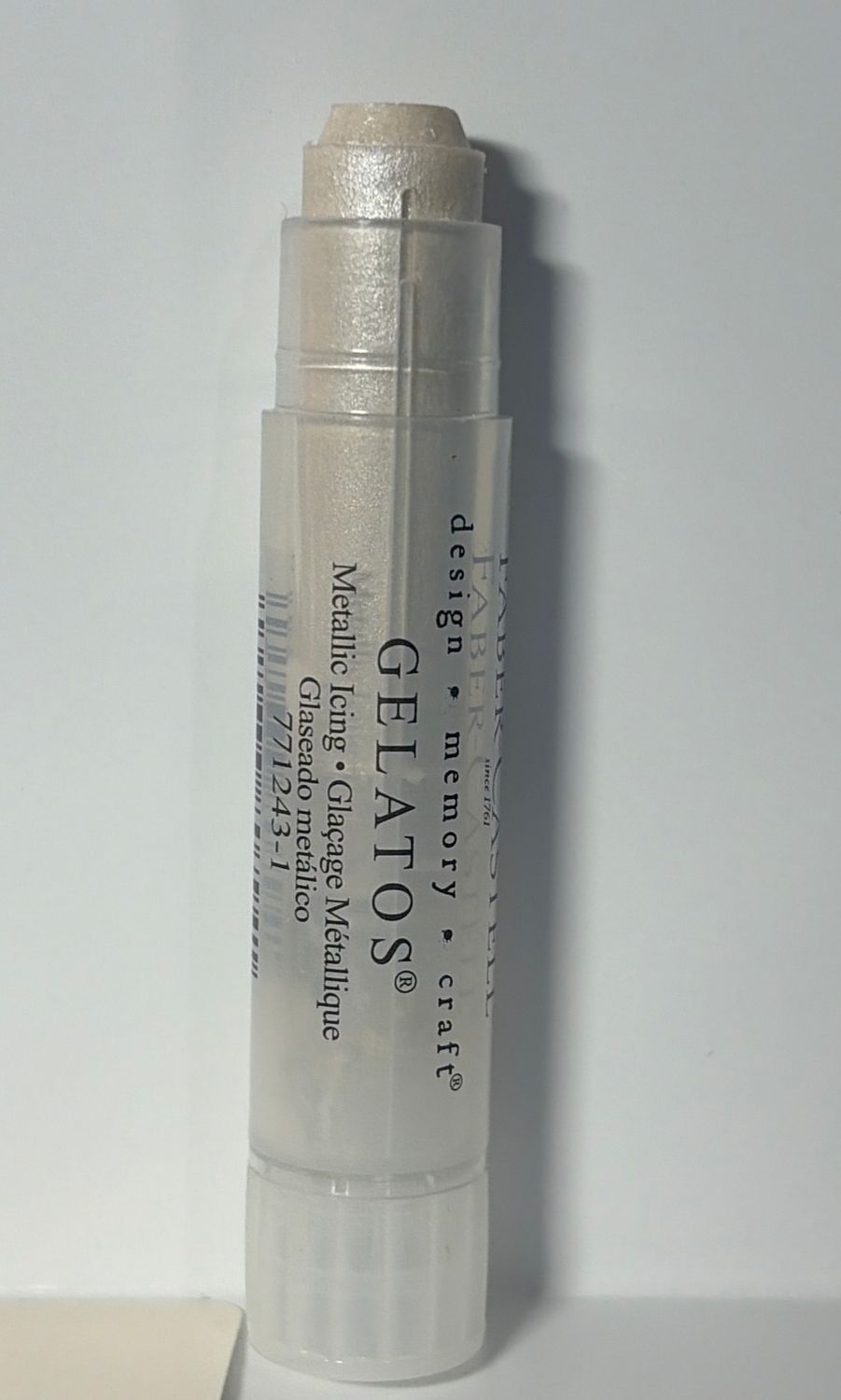 BJR- GELATOS- SINGLE- METALLIC ICING- ART CRAYON