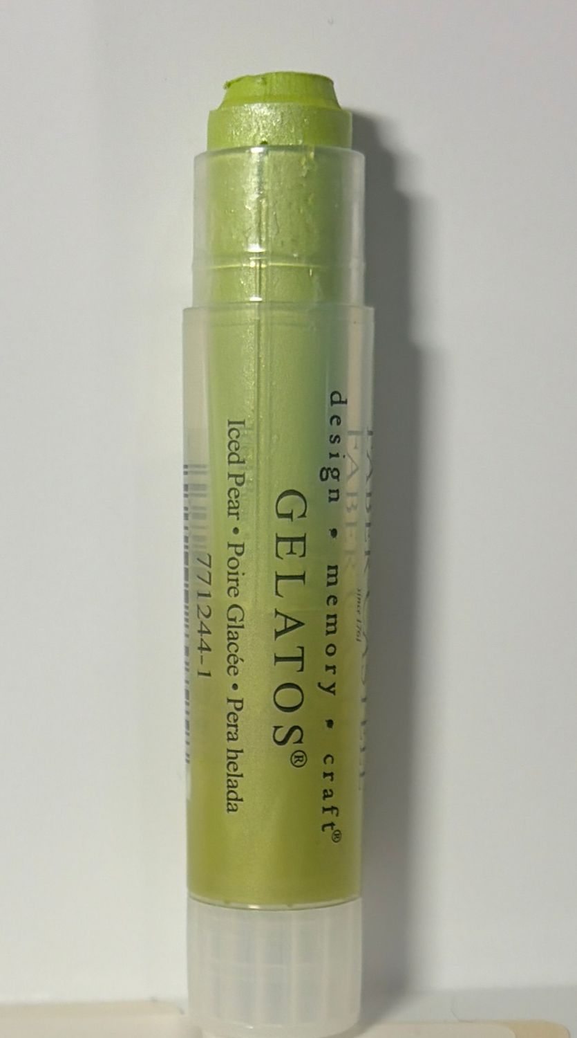 BJR- GELATOS- SINGLE- ICED PEAR- ART CRAYON