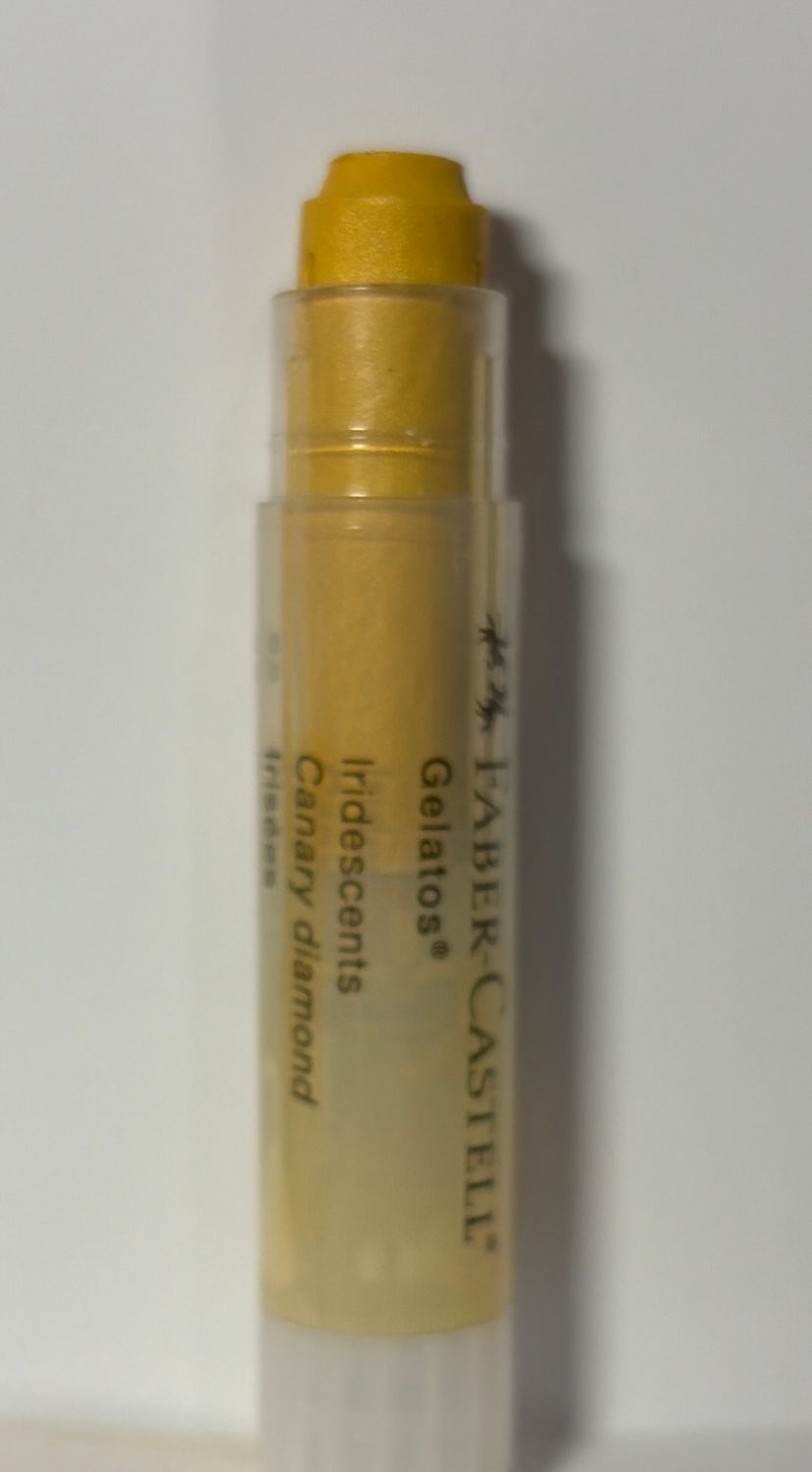 BJR- GELATOS- SINGLE- CANARY DIAMOND- ART CRAYON