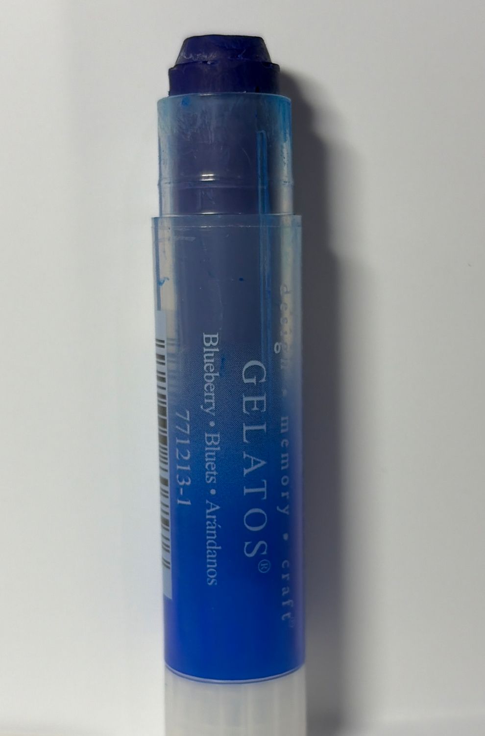 BJR- GELATOS- SINGLE- BLUEBERRY- ART CRAYON