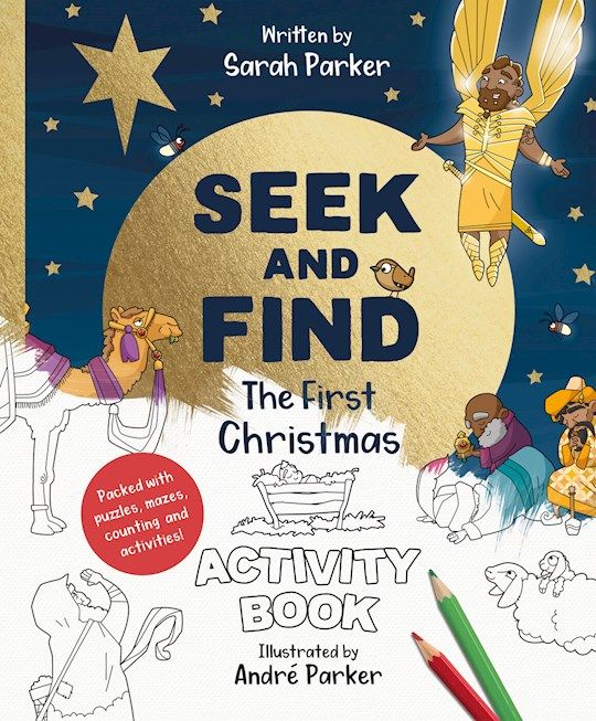CA- SEEK &amp; FIND: THE FIRST CHRISTMAS ACTIVITY BOOK