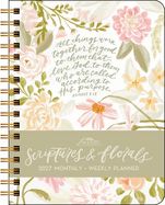 2027- SCRIPTURES &amp; FLORALS, MONTHLY//WEEKLY PLANNER CALENDAR