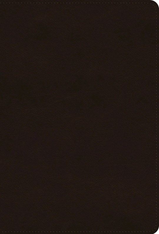 B-ESV- GIANT PRINT THINLINE BIBLE, DEEP BROWN