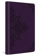 B-ESV- LARGE PRINT VALUE THINLINE, LAVENDER, FILIGREE
