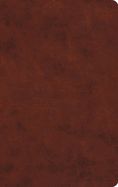 B-ESV- STUDY BIBLE, CHESTNUT, TRUTONE, OP