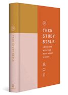 B-ESV- TEEN STUDY BIBLE, HARDCOVER, DESERT SUN
