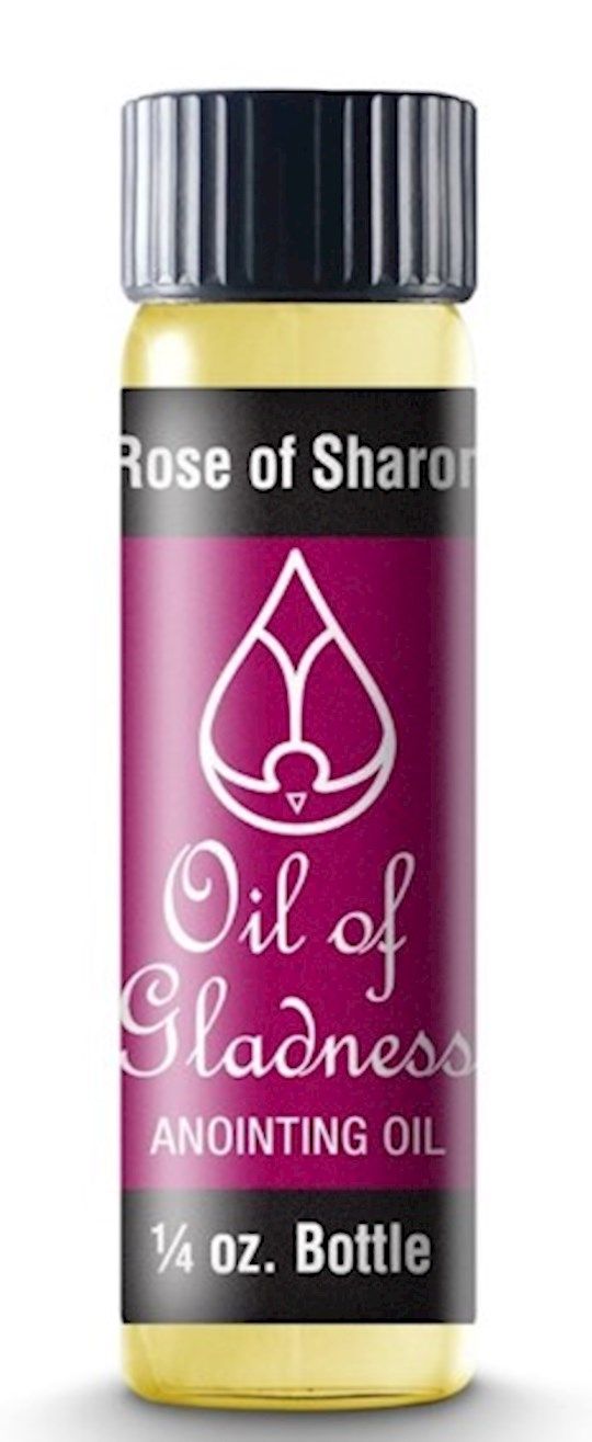 ANOINTING OIL- OIL OF GLADNESS- ROSE OF SHARON, 1/4 OZ