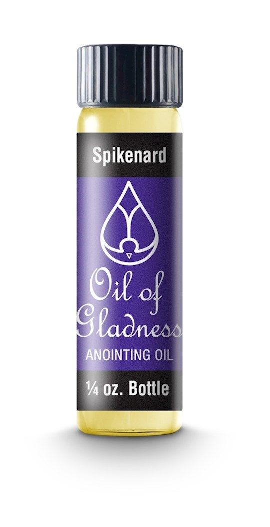 ANOINTING OIL- OIL OF GLADNESS- SPIKENARD, 1/4 OZ