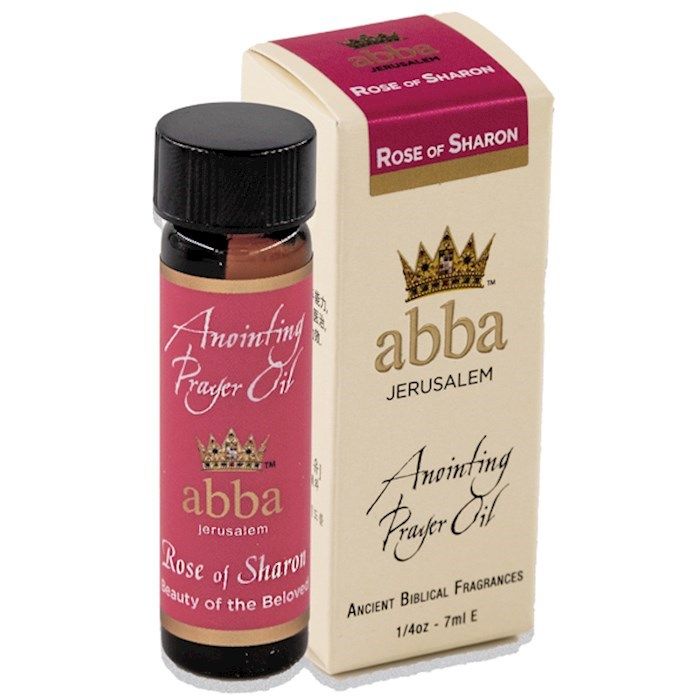 ANOINTING OIL- ABBA- ROSE OF SHARON- 1/4 OZ
