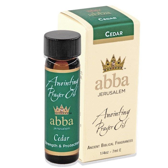 ANOINTING OIL- ABBA- CEDAR- 1/4 OZ