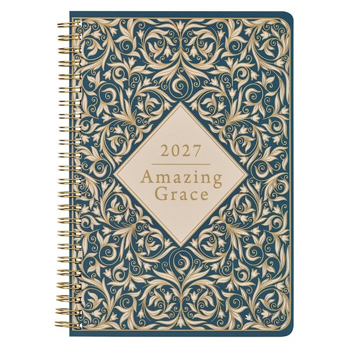PLANNER- 2027- AMAZING GRACE, WEEKLY, SPIRAL