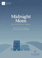 B-NLT- MIDNIGHT MOM DEVOTIONAL BIBLE, HARDCOVER, FILAMENT