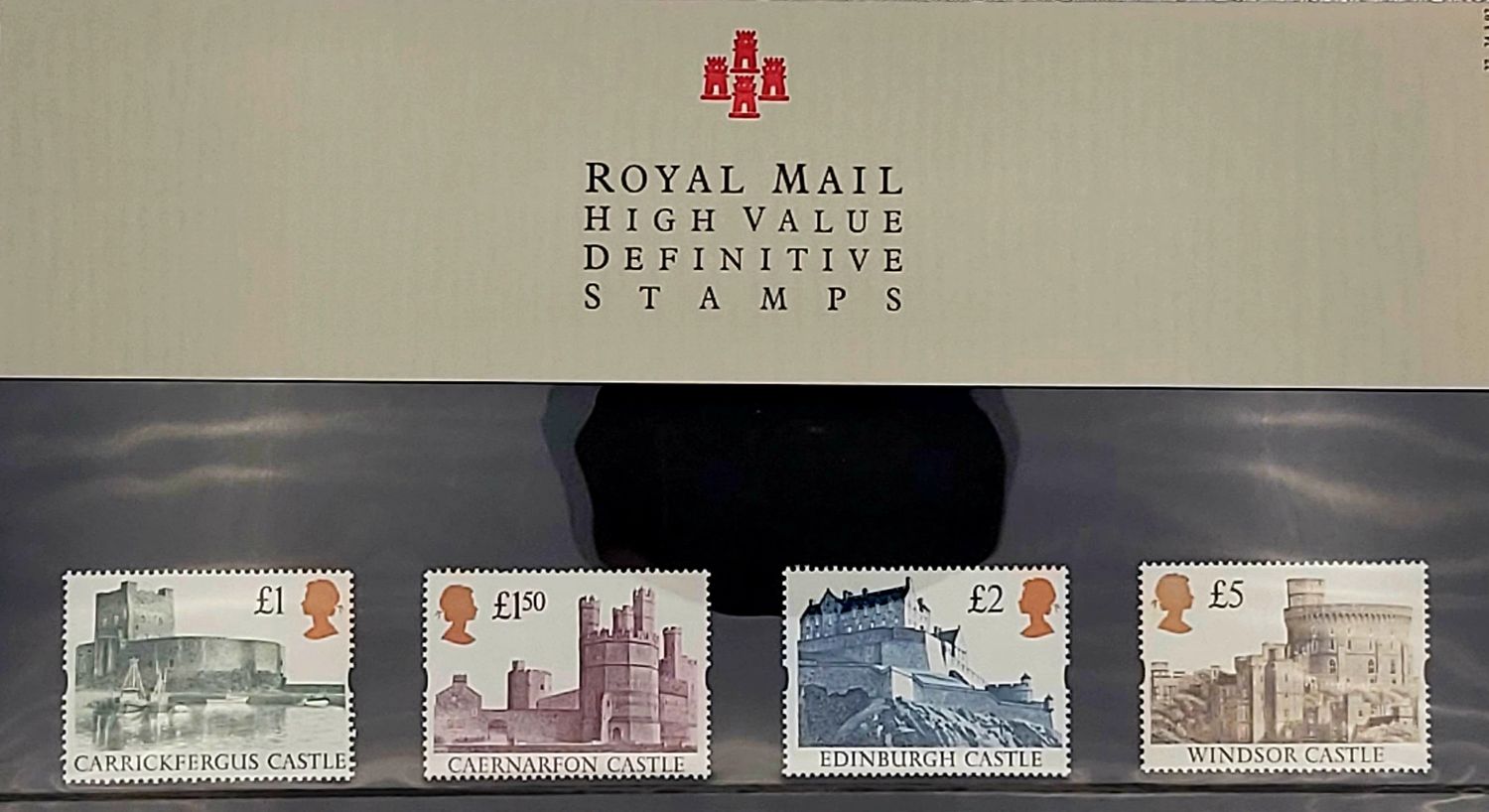 ROYAL MAIL CASTLE COLLECTION STAMPS