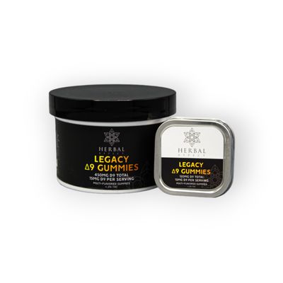 Herbal Aspect - Legacy 15MG D9 Gummies