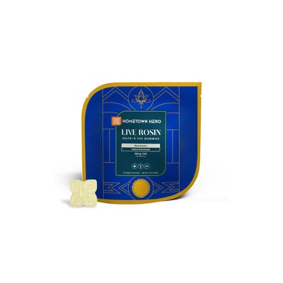 Hometown Hero - Live Rosin Gummy - Blue Dream - 25 mg - 10 ct