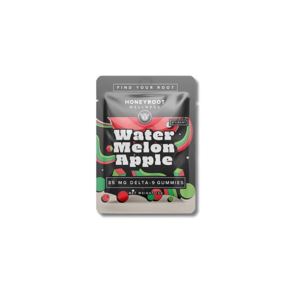 Honeyroot D9 Gummies, Attribute 1: Water Melon Apple