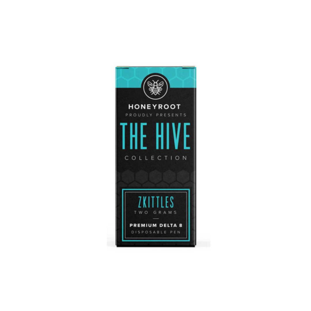 Honeyroot - 2ml D8 Disposable Vape Cartridges, Attribute 1: Zkittles
