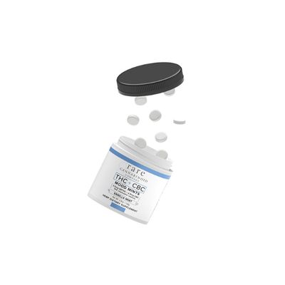 Rare Cannabinoid | THC + CBC Mints | 50ct