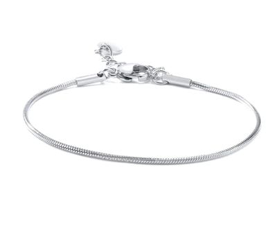 Bracciale snake acciaio misura regolabile
