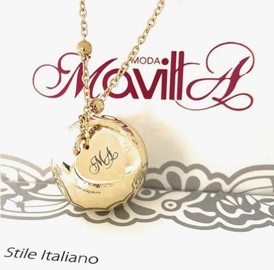 Collana sfera sonora Gravidanza