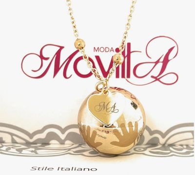 Collana sfera sonora Mani Gravidanza