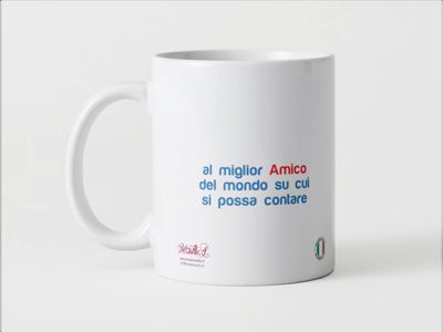 Tazza speciale ceramica Amico regalo originale