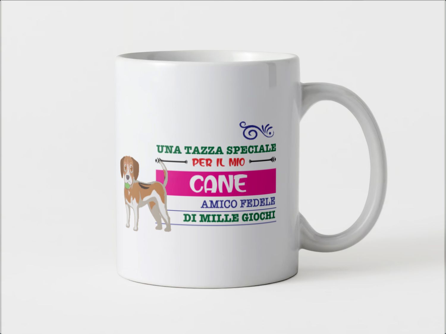Tazza speciale ceramica cane regalo originale