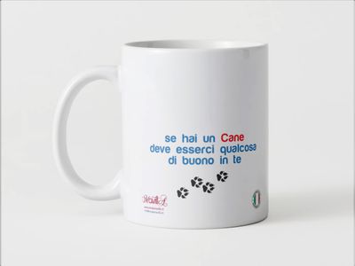 Tazza speciale ceramica cane regalo originale