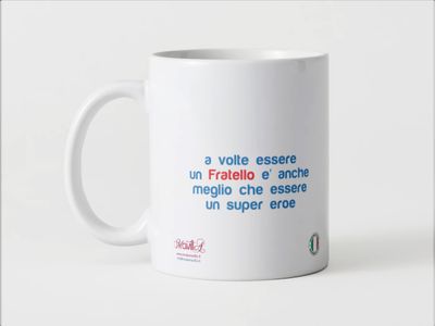 Tazza speciale ceramica Fratello regalo originale
